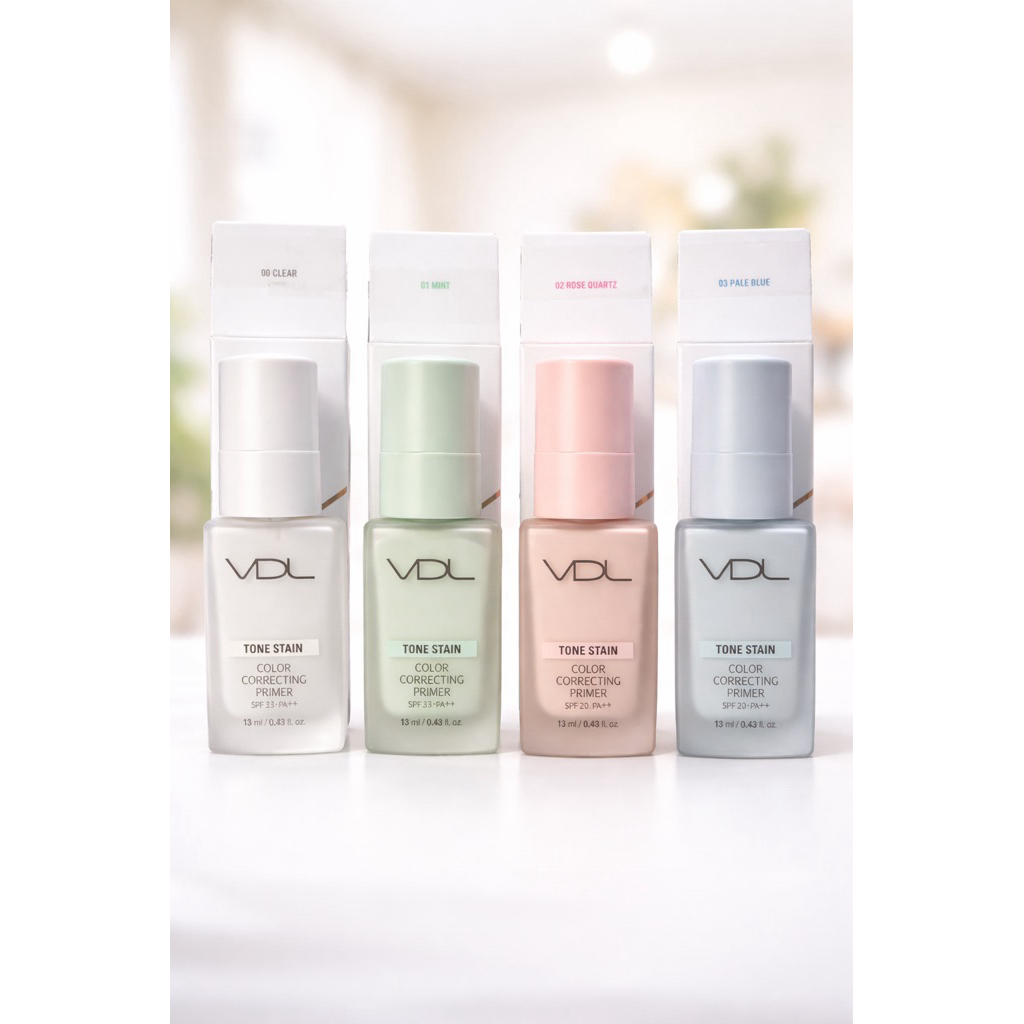 [พร้อมส่ง] แบ่งทดลองใช้ไพรเมอร์ VDL Tone Stain Correcting Primer 4 สี