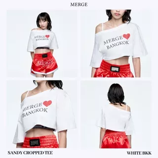 Merge Official - Sandy Cropped Tee (พร้อมส่ง)