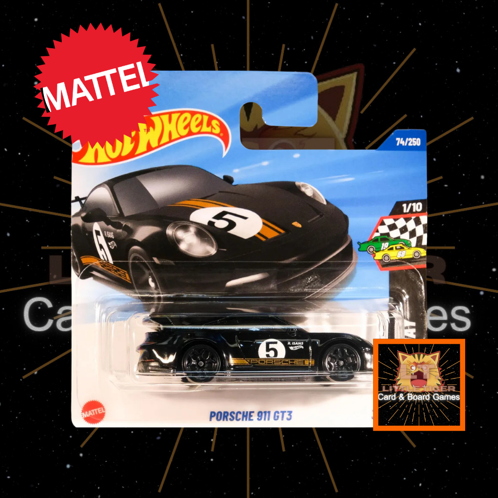 [Hot Wheels] Porche 911 GT3 [Black No.5]