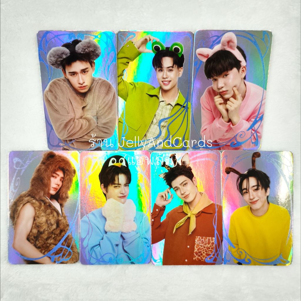 ✨การ์ด ZOO RARE ได้ครบ SET 7 คน /  ผ่อนได้ ส่งฟรี ! ✅ งานคัด สวยงาม ไม่มีตำหนิ✨(ขอดูVDOสินค้าก่อนได้) SUNSUx4EVE