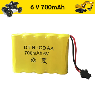 แบตเตอร์รี่รถบังคับ ขนาด 3.6V, 4.8V, 6V, 7.2V ความจุ 700mAh แบตรถบังคับ แบตรถบังคับ 7.2v แบตรถบังคับ 4.8v