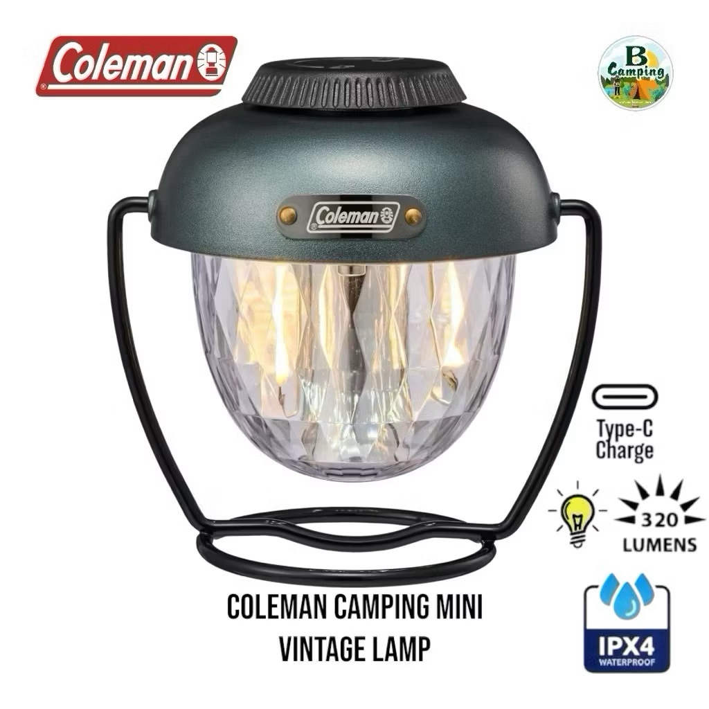 NEW2026‼️ Coleman Camping Mini Vintage Lamp LED 320lm 🚀พร้อมส่งทันที