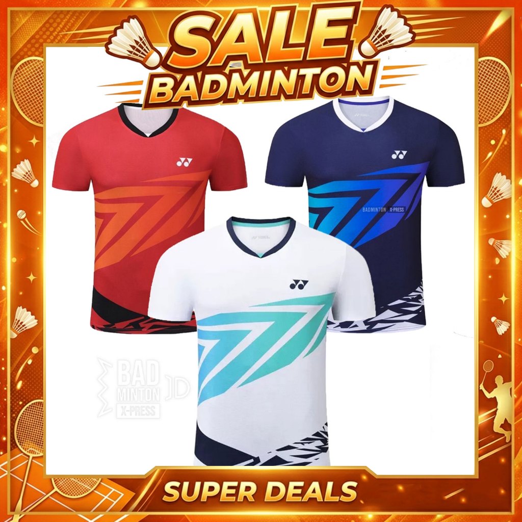 ⚡️ [ส่งจากไทย] เสื้อแบดมินตัน โยเนก คอวีรุ่นใหม่ ปี 2024 สินค้าพร้อมส่งจากคลังสินค้าในไทย มีบริการเก็บเงินปลายทาง⭐