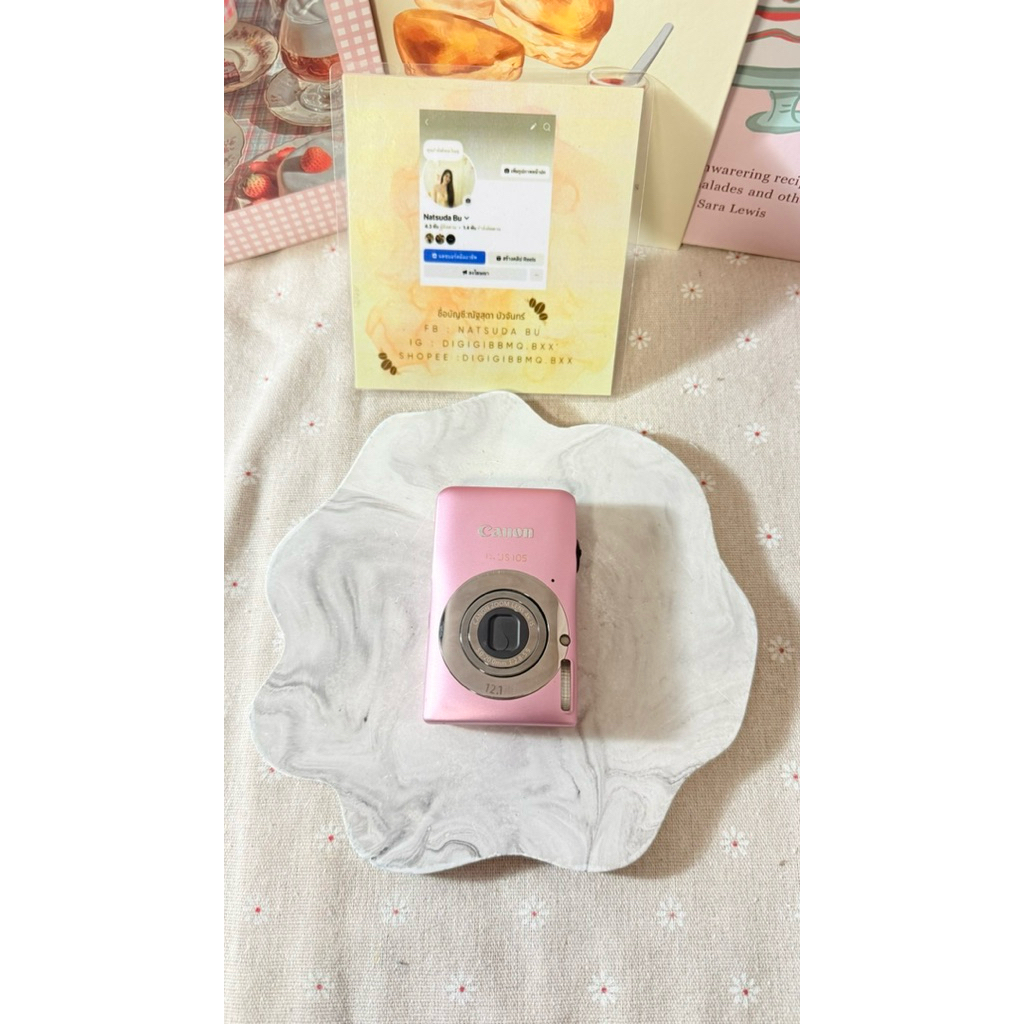 ตัวที่3📸canon ixus 105 is / ixy200f📸 pink
