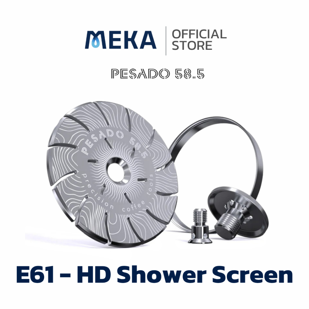 [E61] Pesado HD Coffee Shower Screen - Espresso Machine Part แผ่นกระจายน้ำหัวชง นวัตกรรมใหม่ไร้ขอบ