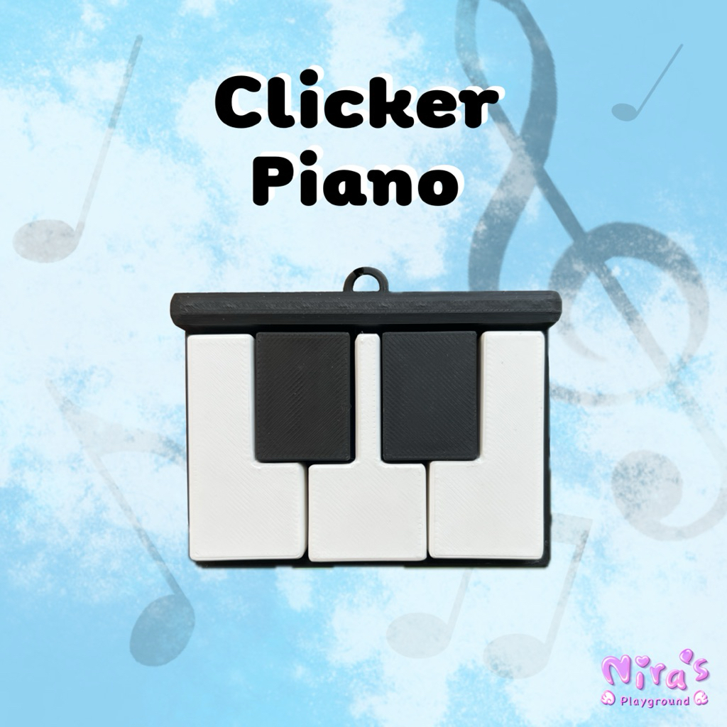 Nira’s • Clicker • Piano 🎹 พวงกุญแจ ของเล่น กดได้