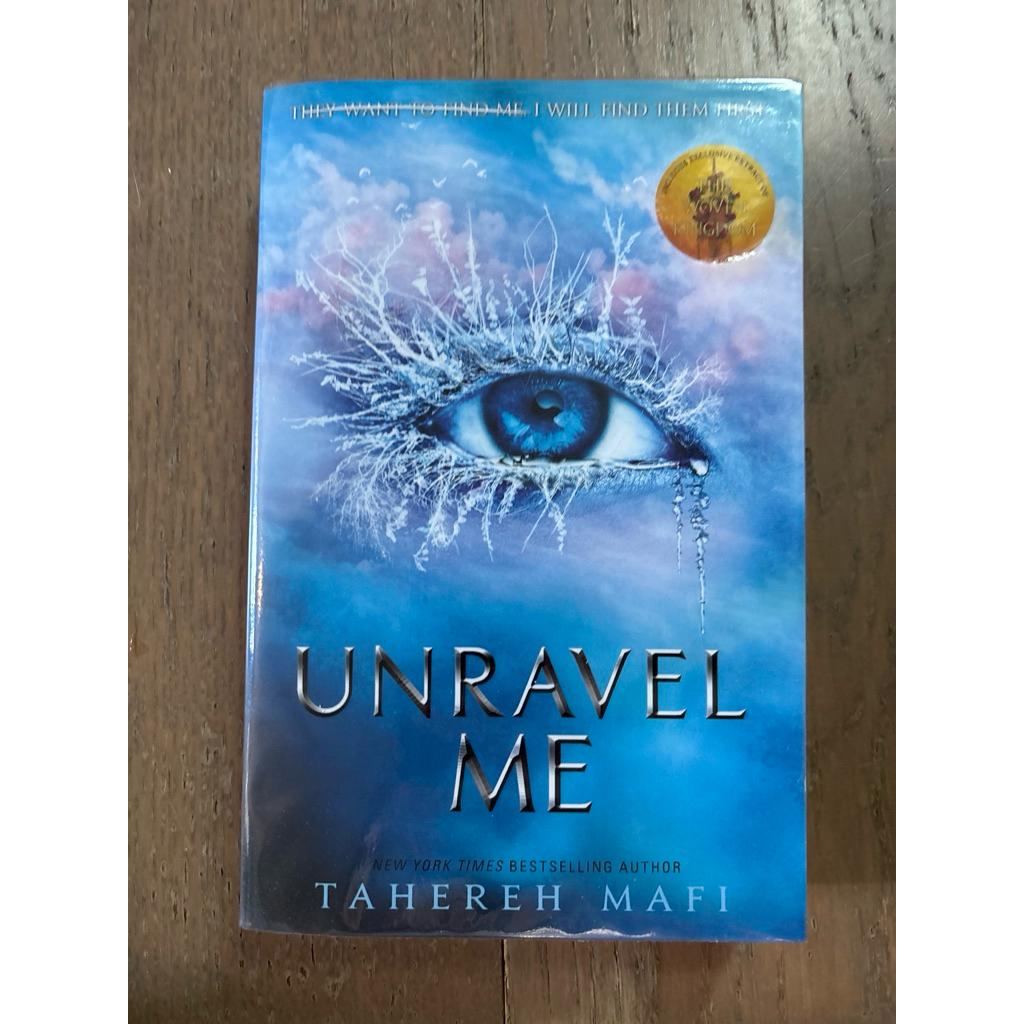 Unravel Me by Tahereh Mafi หนังสือภาษาอังกฤษ มือหนึ่ง มีปก