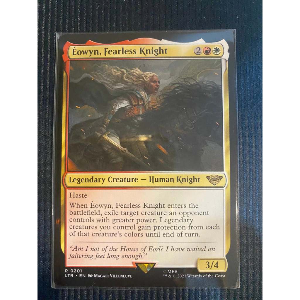 MtG Single Card: Eowyn, Fearless Knight            [Set: LTR] Rare