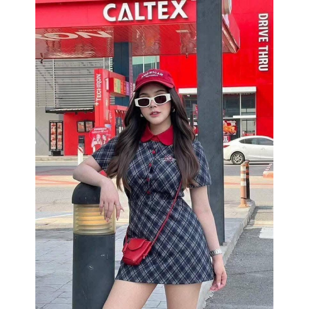 จั้มสั้น งานร้าน Jidapa size L มือ 1 ✅✅งานป้าย jidapa✅✅