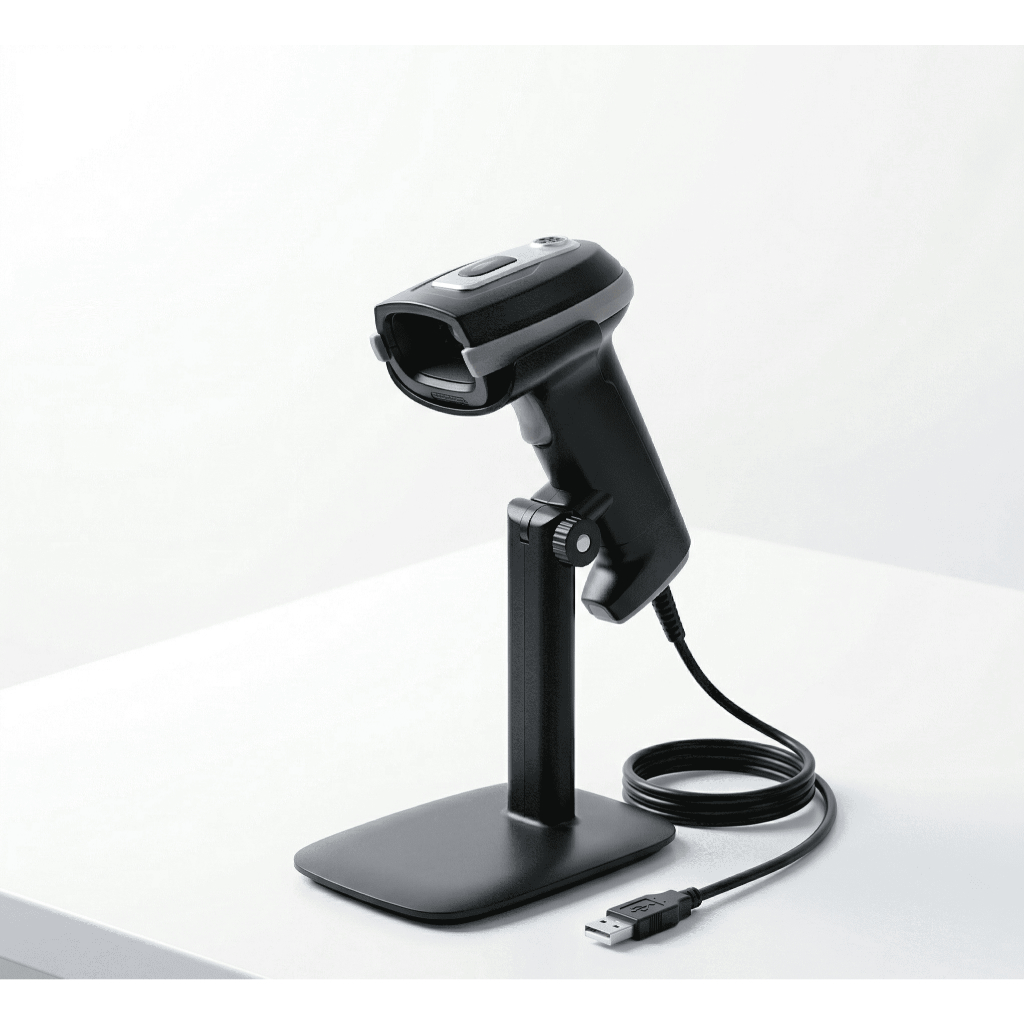 เครื่องสแกนบาร์โค้ดมีสาย Wired Scanner