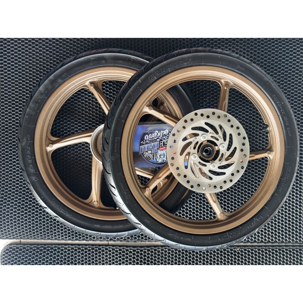 Bánh xe mág xe Wave *năm 2026 mới nhất, dùng cho xe Wave 110‑125, có dây micro, dùng cho xe năm 2010‑2026, không có dấu vết bị tháo rời từ xe biển đỏ