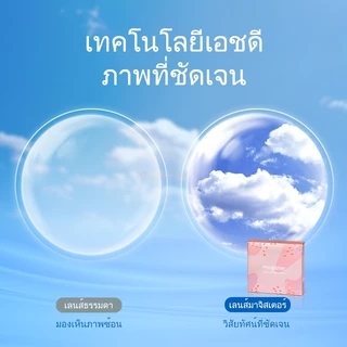 Magister & Realcon คอนแทคเลนส์ใส 6 เดือน 14MM ลนส์ใส นิ่ม ใส่สบาย เลนส์กรองแสง,กัน UV คอนแทคเลนส์ใส รายเดือน