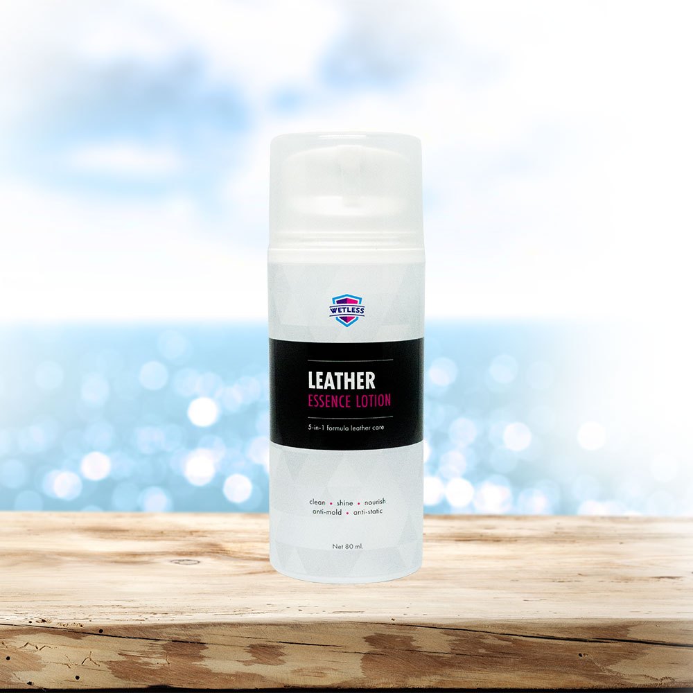 WETLESS LEATHER ESSENCE LOTION - เวทเลส โลชั่นบำรุงหนังสูตร 5 ใน 1 ขนาด 80 มล.