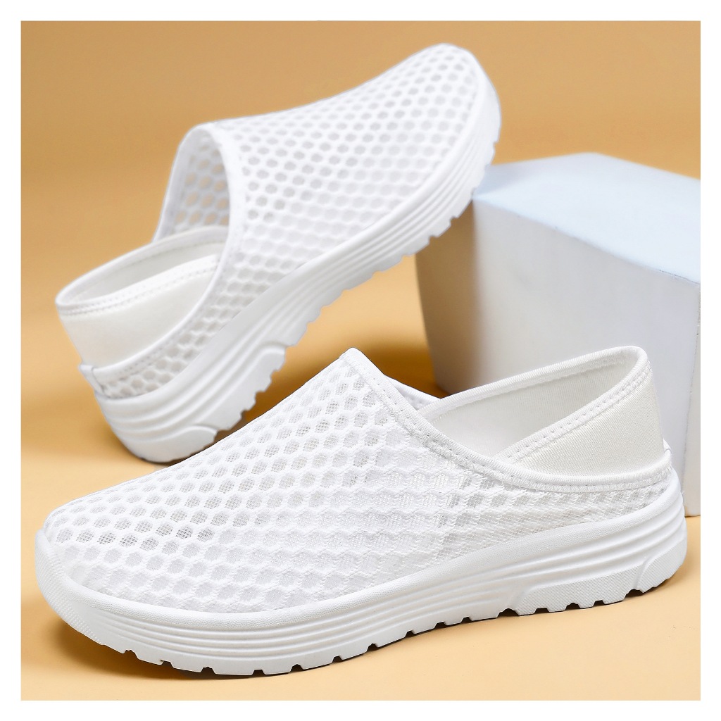 รองเท้าระบายอากาศไซส์ 36-47 พร้อมส่งจากไทยใส่พอดีเปลี่ยนได้ ไม่ต้องเพื่อไซส์