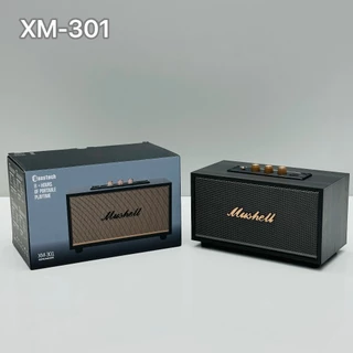 มาใหม่! ลำโพงบลูทูธ XM-301 ดีไซน์สวยเรียบหรู เสียงดี เบสแน่น แบตอึดทนใช้งานได้นาน พกพาสะดวก