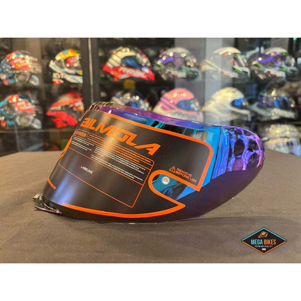 ชิลด์หน้าหมวกกันน็อค อะไหล่ bilmola ( Terra / Rapid RS ) เท่านั้น Bilmola Visor helmet