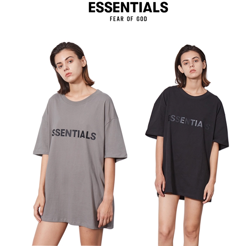 New เสื้อยืด Fear Of God Essentials(เอสเซนเชียล) แท้100% Graphic Logo T-Shirt SS20