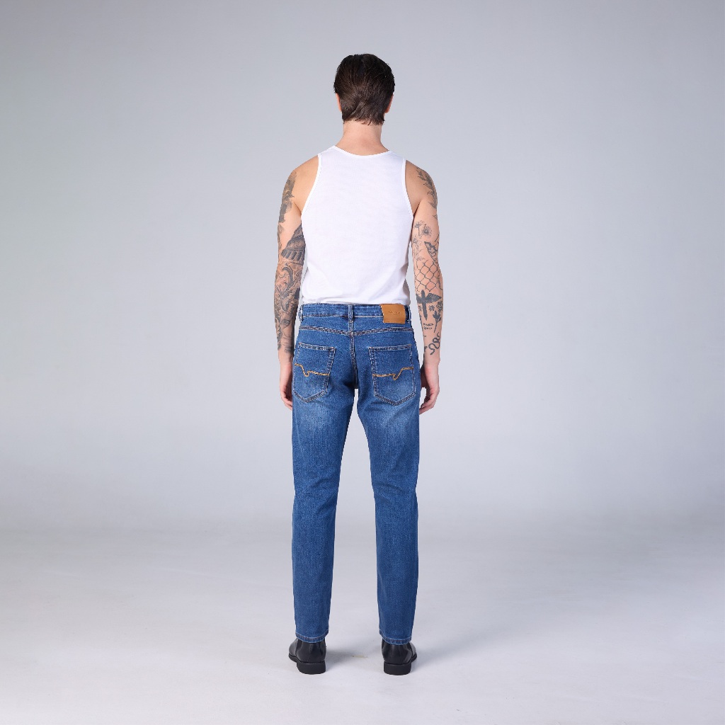 جاك راسل جينز Slim كلاسيك ـ رجالي أزرق فاتح — صورة 2