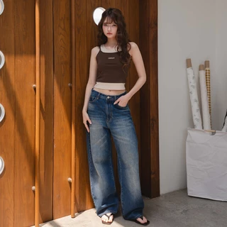 Kenley - Double Layer Tank Top - เสื้อกล้าม Design เสื้อสองชั้น