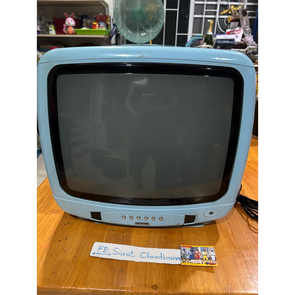 Strada CRT Color  TV 14 inches Light Blue Color