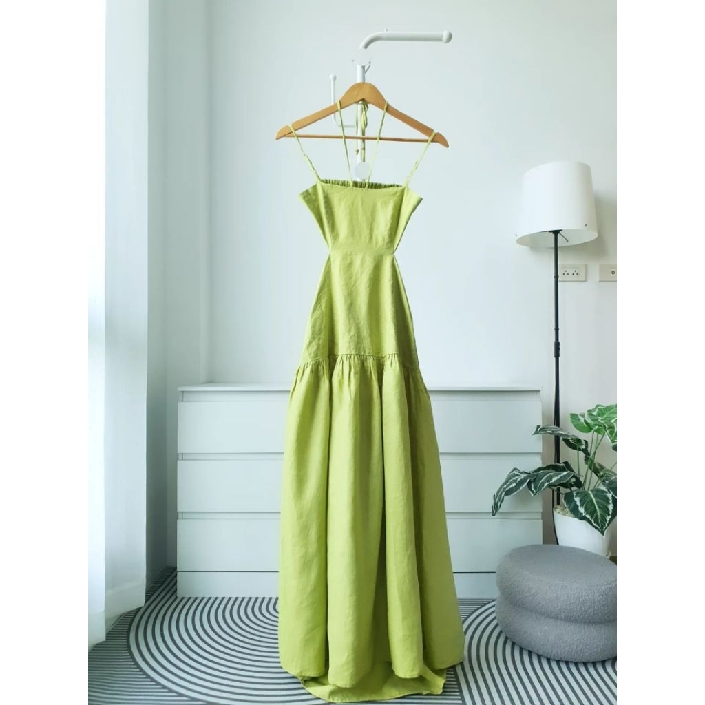 เดรส Pleased free size dress (รบกวนอ่านรายละเอียดสินค้าและตัดสินใจก่อนสั่งซื้อ สั่งแล้วห้ามยกเลิกและ