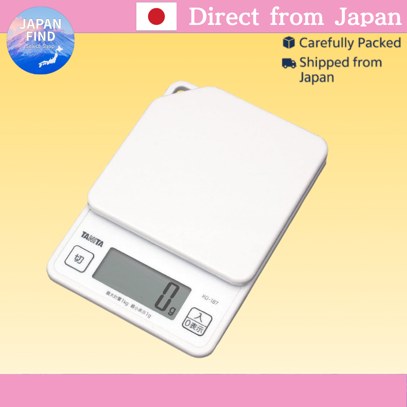 【ตรงจากประเทศญี่ปุ่น】Tanita เครื่องชั่งดิจิตอล 1kg แม่นยำ 1g เครื่องชั่งอาหาร