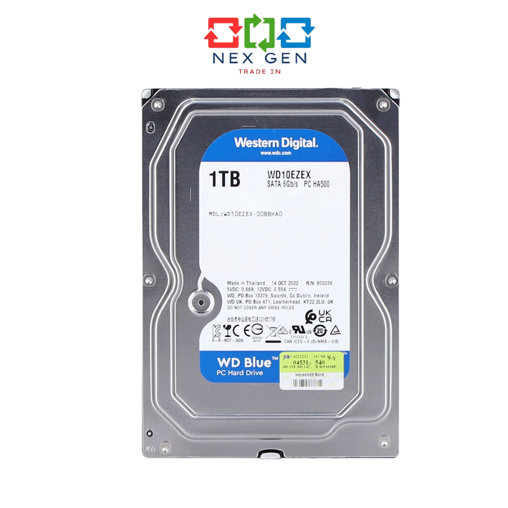 HDD (ฮาร์ดดิสก์มือสอง) WESTERN DIGITAL 1TB