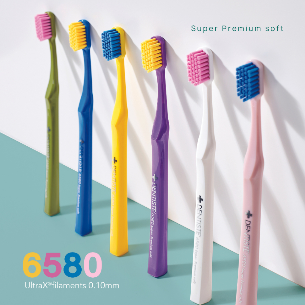 Dentiste 6580 Ortho แปรงสีฟันสำหรับคนจัดฟัน ขนแปรง 6,580 เส้น เดนทิสเต้