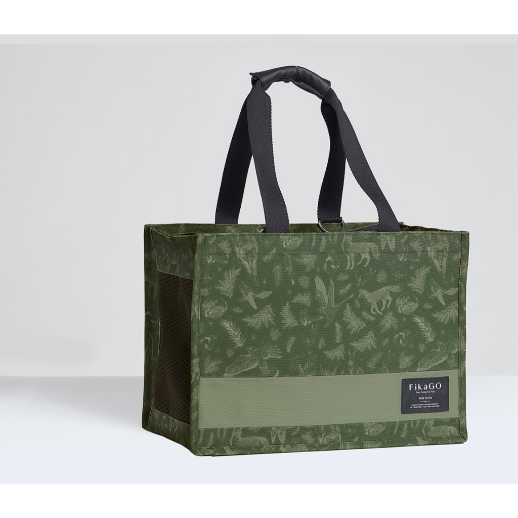 FikaGO Tote Bag กระเป๋าสัตว์เลี้ยงพรีเมียม ดีไซน์หรู เรียบ เท่ พกพาง่าย