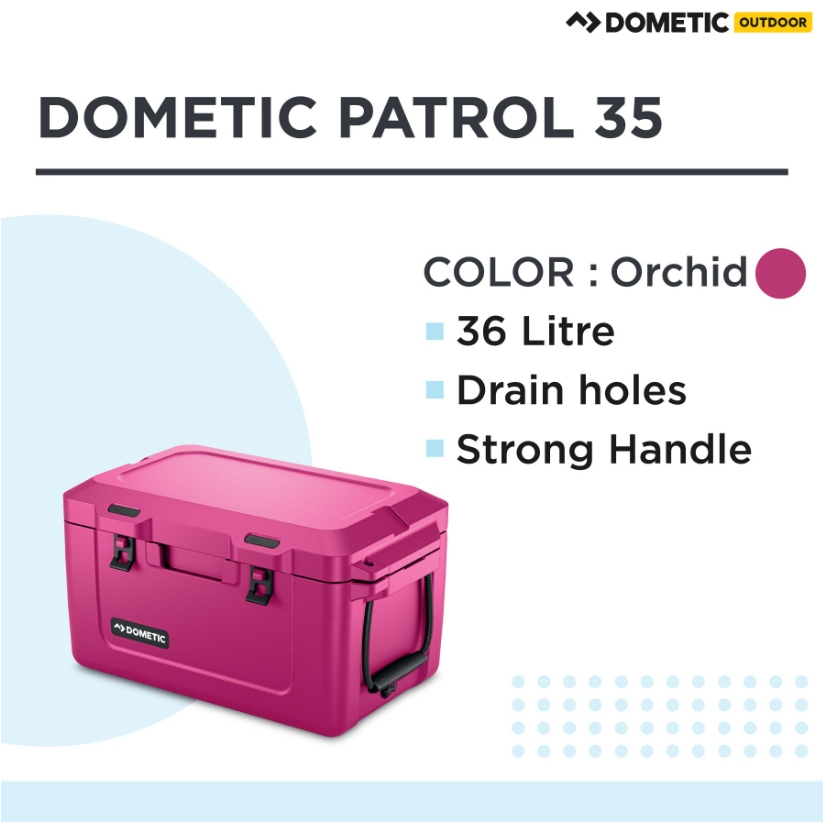 Dometic Patrol 35 Orchid, ถังเก็บความเย็น 36L สี Orchid