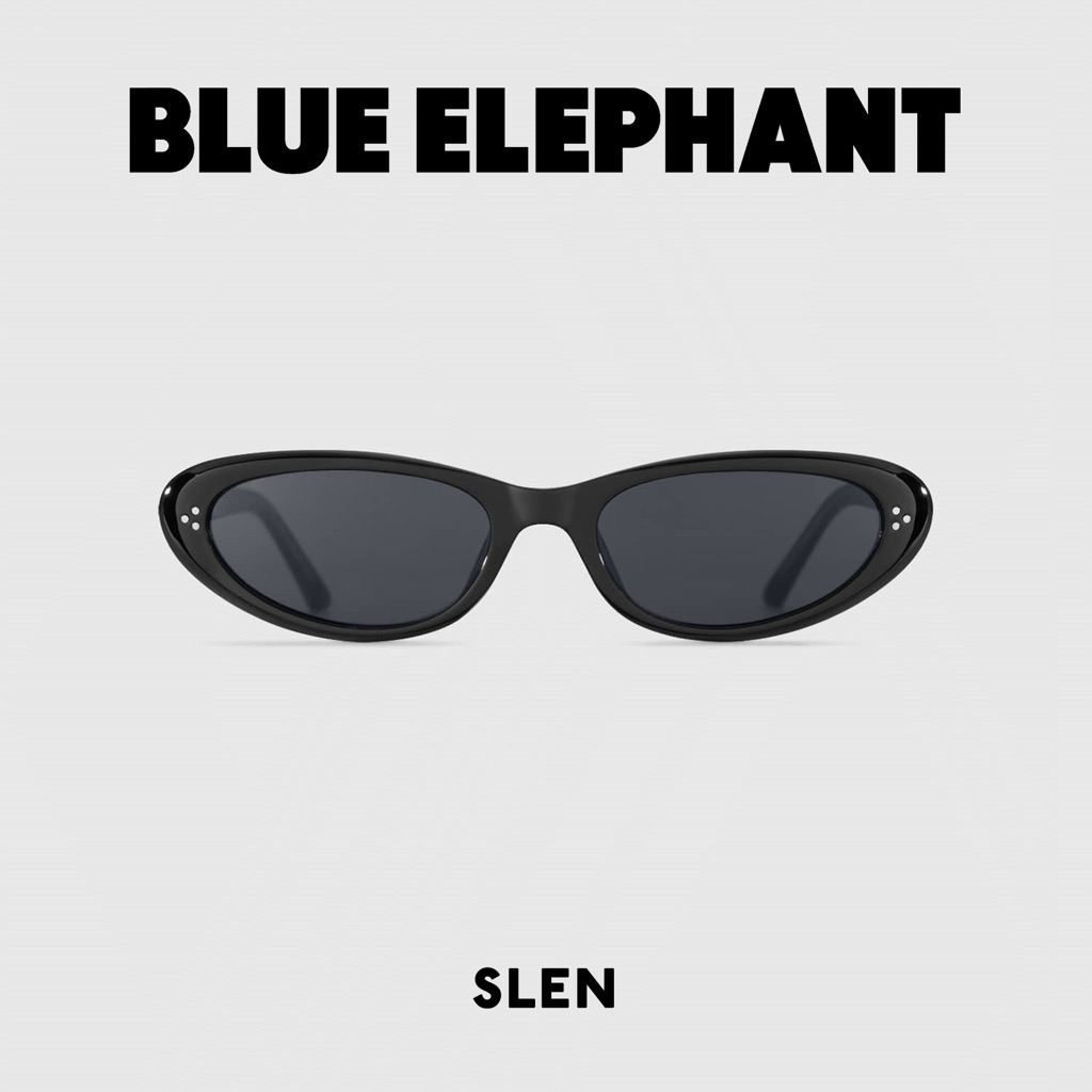 SUNGLASSES BLUE ELEPHANT - SLEN (Black , Leopard , Peach)