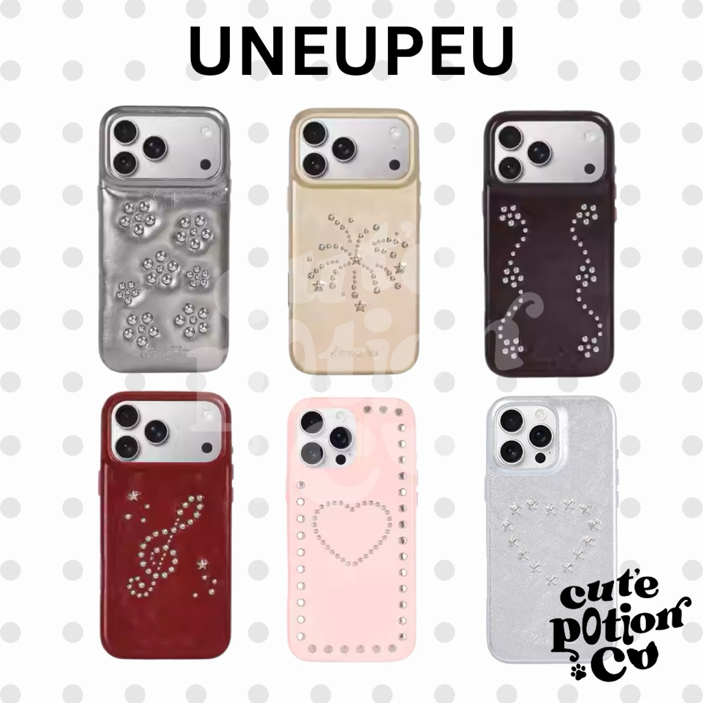 (PRE-ORDER) UNEUPEU 🎀 IPHONE 17 CASE ✨เคสแข็ง เคสไอโฟน✨