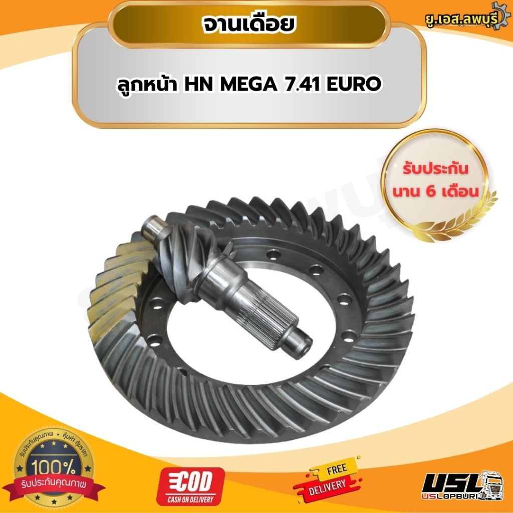 จานเดือยลูกหน้า HN MEGA 7.41 EURO