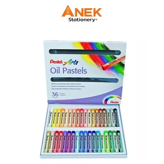 สีชอล์ค เพนเทล 12สี 16สี 25สี 36สี 50สี Pentel Oil Pastel