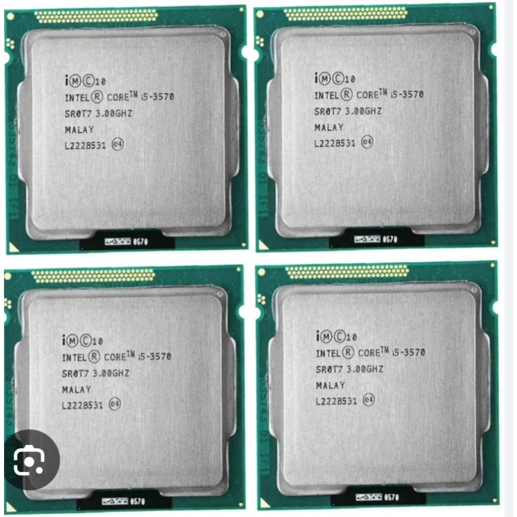 ขาย CPU intel i5-3450/i5-3470/i5-3570/i7-3770 สินค้าพร้อมส่งไม่ต้องรอ