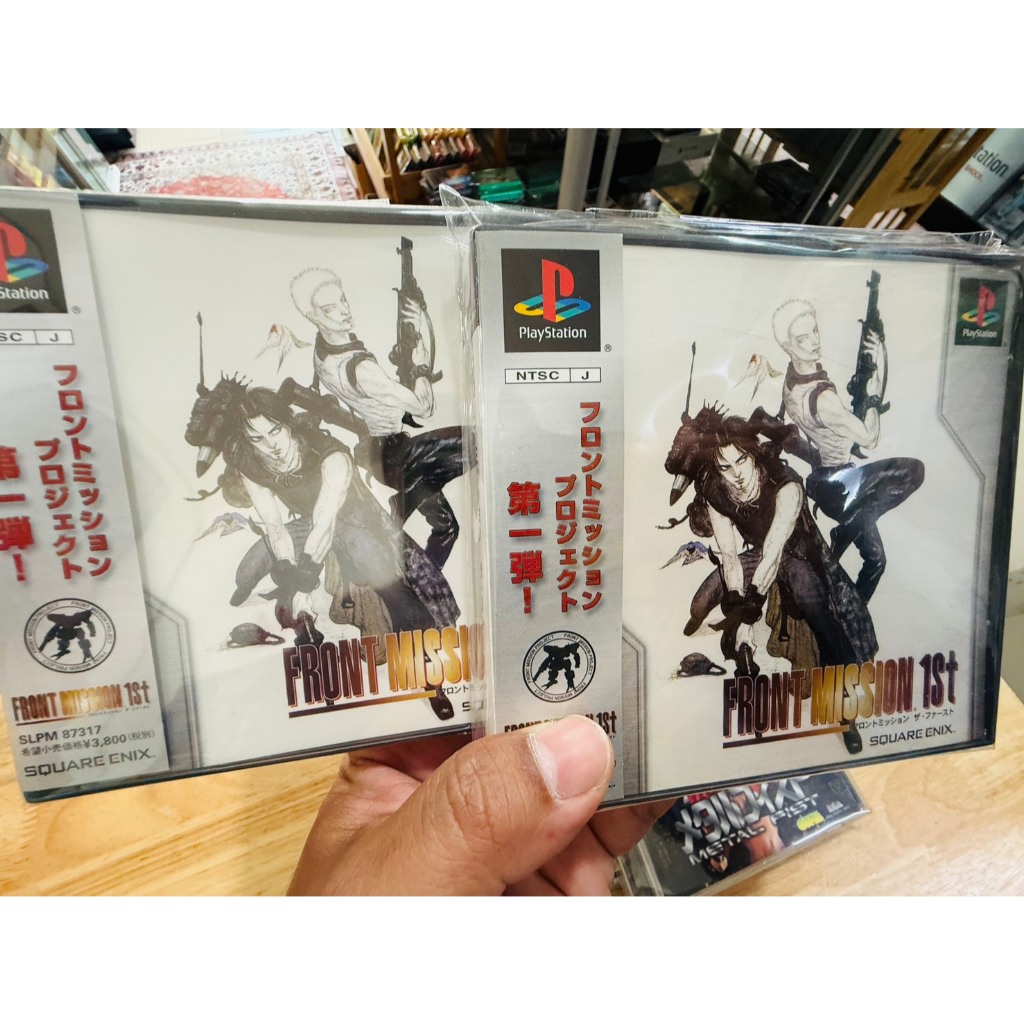 แผ่นแท้ [PS1] : Front Mission 1st (Front Mission The First) - แผ่นแท้โซนญี่ปุ่น (NTSC-J) มือสองสภาพส