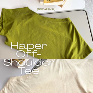 Haper Off-Shoulder Tee เสื้อปาดไหล่