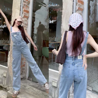 mycloth.officials (915) - 🐻🌸 เอี๊ยมยีนส์สีอ่อนทรงเข้ารูป สวยมากกกก งานปักด้านหน้า น่ารักสุดๆ
