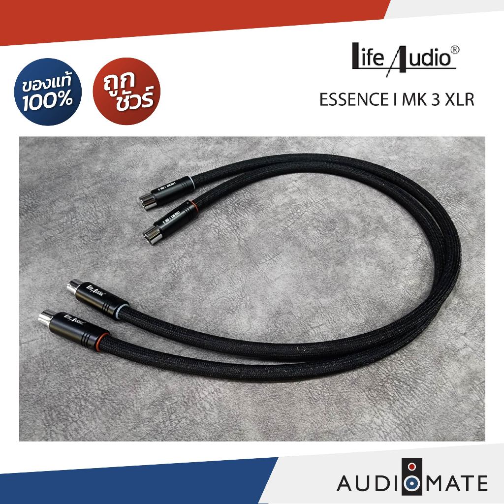 LIFE AUDIO Analog Interconnect XLR /Essence 1 MK III xlr/ความยาว 1 เมตร/รับประกันคุณภาพโดย Life Audi