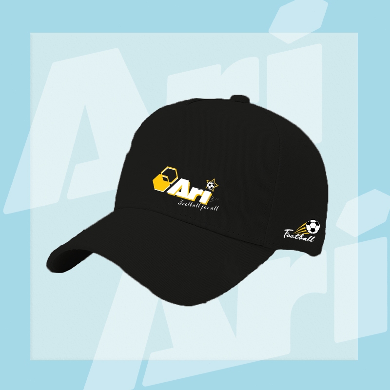 New หมวกเบสบอล Ari Football ⚽️พิมพ์ลายโลโก้ ผ้าหนา Cotton กันแดด กันลม หมวก Outdoor hat มีทั้งชายและ