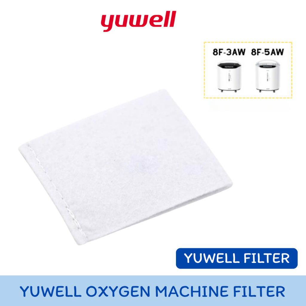 Yuwell Oxygen Machine Filter .ไส้กรองผ้าสำหรับเครื่องผลิตออกซิเจน รุ่น 8F-3AW,8F-5AW.