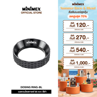[NEW ACCESSORY]DOSING RING BLACK/GREY MINIMEX วงแหวนกันกาแฟห…