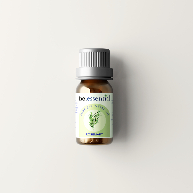 Be.Essential - Rosemary Essential Oil (Rosmarinus Officinalis) 100% Essential Oil