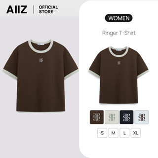 AIIZ (เอ ทู แซด) - AIIZ เสื้อยืดผู้หญิงแขนสั้น AIIZ Women’s …