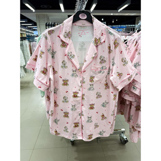PRIMARK Pajamas ชุดนอนลายสีชมพู ผ้ายืด ผ้า Supper soft