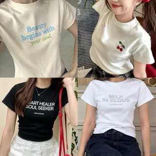 myyoungs - Baby Tee เสื้อยืดเบบี้ที