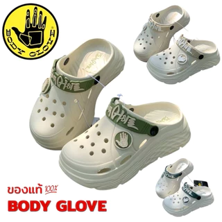 💦พร้อมส่ง💦รองเท้าหัวโต Body Glove รุ่น 219 รองเท้าบอดี้โกลฟ รองเท้าหัวโต ไซส์ 36-40 สูง 4.5 ซม. พื้นนิ่ม เบาหัวโตส้นสูง