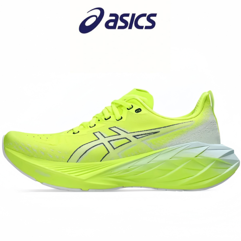 Asics Novablast 4 yellow（ของแท้ 100 %）รองเท้าวิ่ง