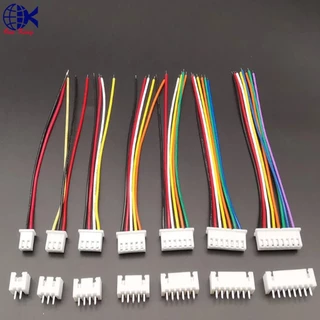 ปลั๊ก JST 2.0 มม.PH2.0 ชายหญิง Connector 2/3/4/5/6/7/8/9/10/11/12Pin หางปลาเสียบ หางปลาทองเหลือง ทองเหลือง PH001