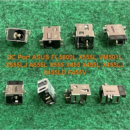DC Port ASUS  FL5600L X555L VM501L X555LJ A555L V555 X455 X455L X455LJ X455LD F455V  ขนาด 3.0x1.1 mm